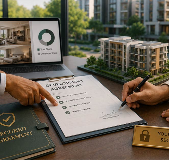 Guaranteed Share of Developed Units